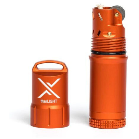 Benzínový zapaľovač titanLIGHT™ Exotac® – Oranžová
