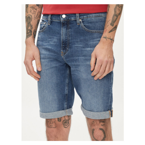 Calvin Klein Jeans Džínsové šortky J30J324874 Modrá Slim Fit