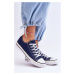 Classic Women's Low Sneakers Navy Blue Vegas