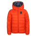 Kids double-sided jacket hi-therm ALPINE PRO MICHRO SPICY ORANGE VARIANT PB