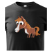 Detské tričko pre milovníkov koní - kvalitny tlač a rýchlo dodanie