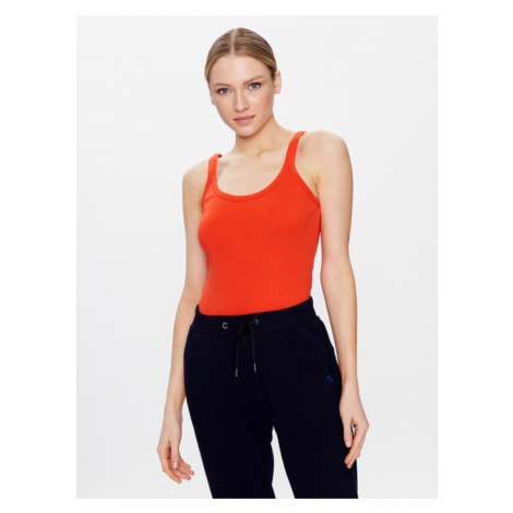 United Colors Of Benetton Top 3GA2E8397 Oranžová Regular Fit