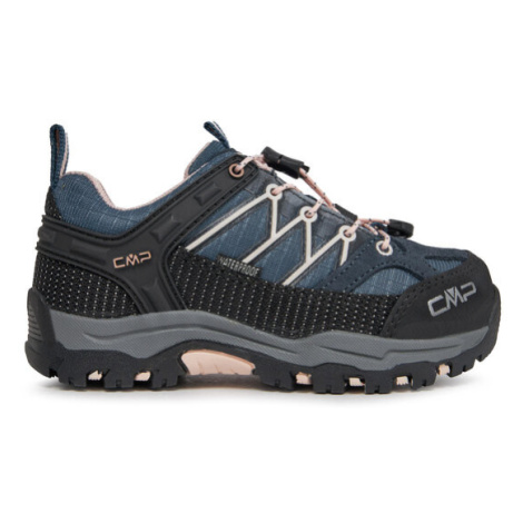 CMP Trekingová obuv Kids Rigel Low Trekking Shoe Wp 3Q54554 Tmavomodrá