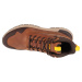 Hnedé pánske kožené členkové topánky Caterpillar Colorado Sneaker WP P725948