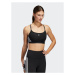 Adidas Športová podprsenka adidas Aeroreact Training Light-Support 3-Stripes Bra HC7862 Čierna