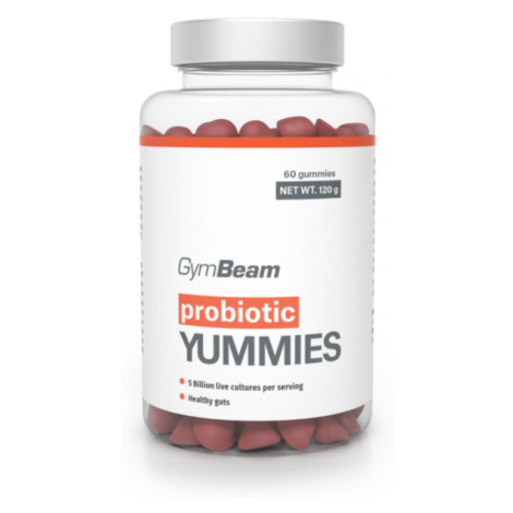 GymBeam Probiotiká Yummies 60 kaps. čerešňa