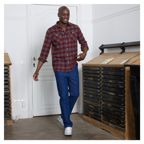 Flanelová kockovaná košeľa Blancheporte