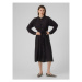 Vero Moda Košeľové šaty 10295296 Čierna Regular Fit