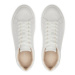 Calvin Klein Sneakersy Cupsole Lace Up W/Ml Lth HW0HW02119 Biela