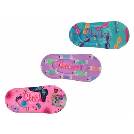 Dievčenské členkové ponožky Skechers
