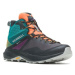 Topánky merrell J135528 MQM 3 MID GTX tangerine/teal