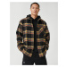 Koton Plaid Lumberjack Shirt Classic Cuff Collar Long Sleeve With Pocket