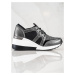 SHINY VINCEZA LEATHER SNEAKERS