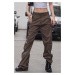 Madmext Brown Straight Fit Cargo Pants