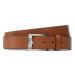 Tommy Hilfiger Pánsky opasok New Aly Belt AM0AM08363 Hnedá