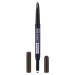 Maybelline New York NY Express Brow Satin Duo 04 Dark Brown Ceruzka a púder na obočie duo