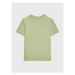 Calvin Klein Jeans Tričko Small Repeat Inst. Logo IB0IB01569 Zelená Regular Fit