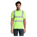 SOĽS Mercure Pro Uni bezpečnostné tričko SL01721 Neon yellow