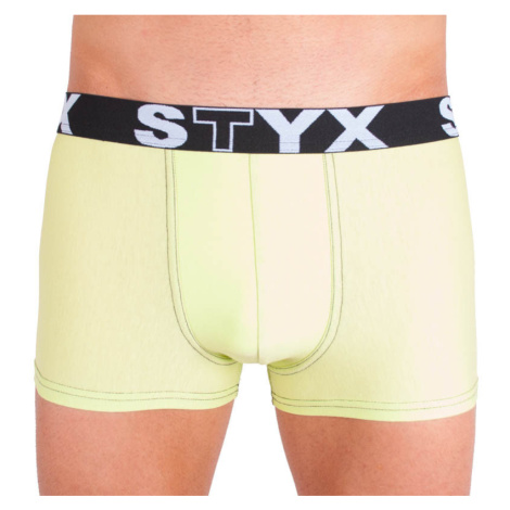 Pánske boxerky Styx športová guma nadrozmer zelenkavé (R4)