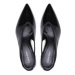 Calvin Klein Sandále Geo Stil Slingback Pump HW0HW01531 Čierna
