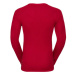 Odlo L/S CREW NECK GOD JUL PRINT Pánske funkčné tričko, červená, veľkosť