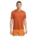 Nike NK DF UV MILER SS Pánske tréningové tričko, oranžová, veľkosť