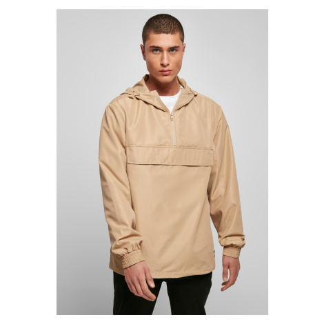 Recycled Basic Pull Over Jacket unionbeige Urban Classics