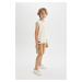 DEFACTO Boy's Cargo Pocket Shorts