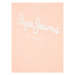 Pepe Jeans Mikina Logo Rose PG581246 Ružová Regular Fit