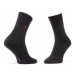 Tommy Hilfiger Súprava 2 párov vysokých ponožiek unisex 100001494 Čierna