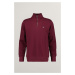 MIKINA GANT REG SHIELD HALF ZIP SWEAT WINE RED