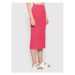 United Colors Of Benetton Puzdrová sukňa 1098D0005 Ružová Slim Fit