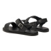 Calvin Klein Jeans Sandále Flat Sandal V3A2-80825-1688 S Čierna