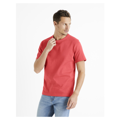 Celio Cotton T-Shirt Tebox - Men