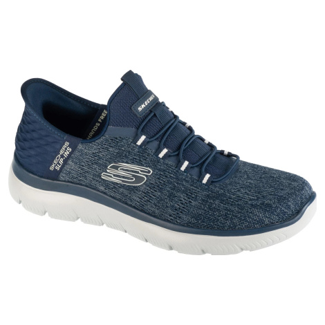 Tmavomodré pánske tenisky Skechers Slip-Ins: Summits - Key Pace 232469-NVY