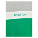 United Colors Of Benetton Mikina 3FPPC10DZ Zelená Regular Fit