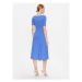 Lauren Ralph Lauren Každodenné šaty 250863913005 Modrá Regular Fit