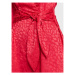 Guess Koktejlové šaty W3RK79 WFAD2 Červená Regular Fit