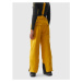 Chlapčenské lyžiarske nohavice 4F JUNIOR TROUSERS FNK-JAW23TFTRM360-71S-YELLOW