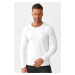 Rough Radical Tričko Vital Zip Ls White