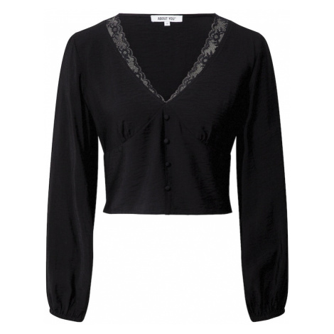 ABOUT YOU Blúzka 'Mette Blouse'  čierna