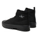 Calvin Klein Jeans Plátenky Lugged Hybrid High Laceup Mtr YM0YM01021 Čierna