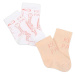 Detské ponožky Kenzo Kids 2-pak ružová farba