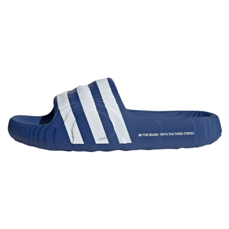 ADIDAS ORIGINALS Šľapky 'Adilette 22'  tmavomodrá / biela