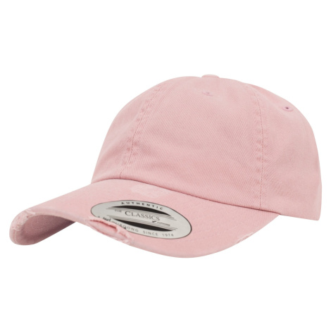 Low Profile Destroyed Cap Pink