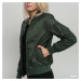 Bunda Urban Classics Ladies Basic Bomber Jacket Green