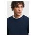 SVETER GANT EXTRAFINE MERINO WOOL C-NECK MARINE