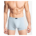 3-PACK Pánske boxerky ATLANTIC modrá/navy/šedá