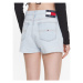 Tommy Jeans Džínsové šortky Hotpant DW0DW15593 Modrá Regular Fit