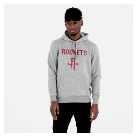 Men's New Era NBA Remaining Teams Hoodie Houston Rockets Light Grey